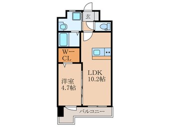 間取図 ギャラン西宮市