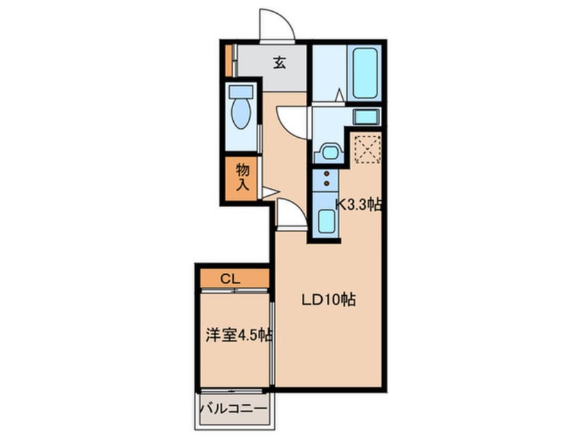 間取図 バーンメアオ　シカリオン