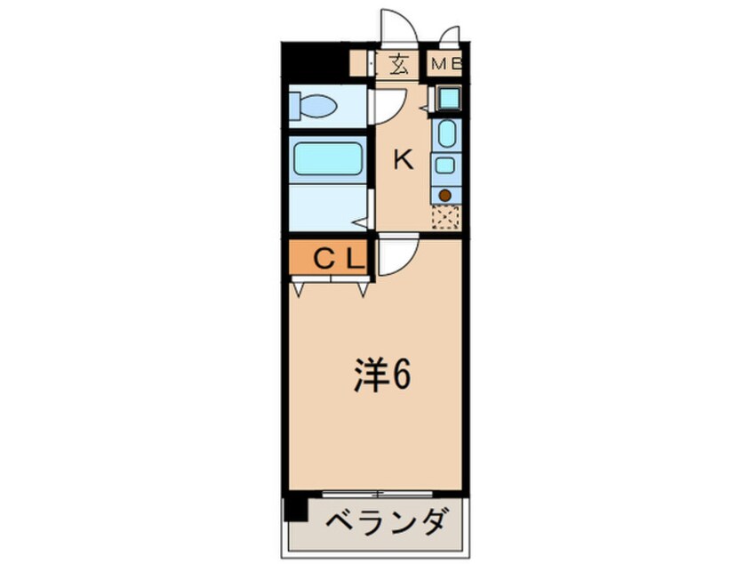 間取図 ＧＲＯＷＴＨ ＳＩ 清水１－５階
