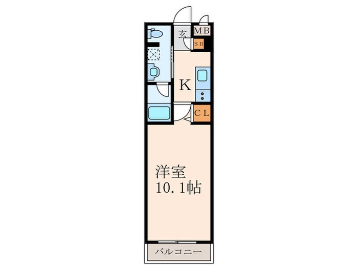 間取り図 ニシコービルディング門司