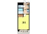 ＧＲＯＷＴＨ ＳＩ 清水６－９階 1Kの間取り