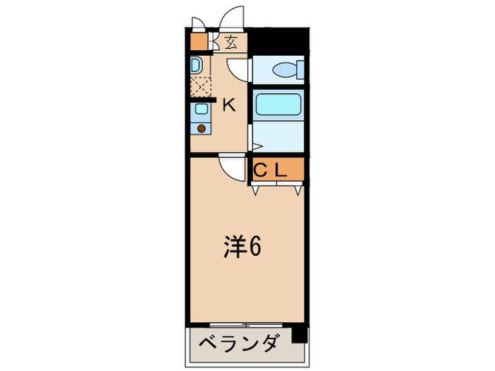 間取り図 ＧＲＯＷＴＨ ＳＩ 清水６－９階