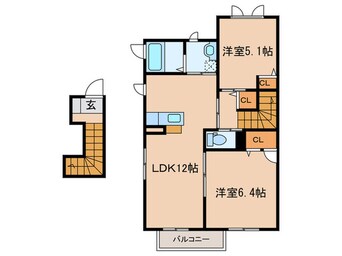 間取図 プレミール21　Ａ棟