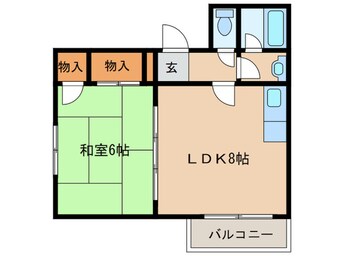 間取図 ヌーシャルムビル