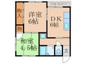 田中アパートの間取図