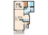 HARMONY  ALIVE陣原Ⅱ 1LDKの間取り