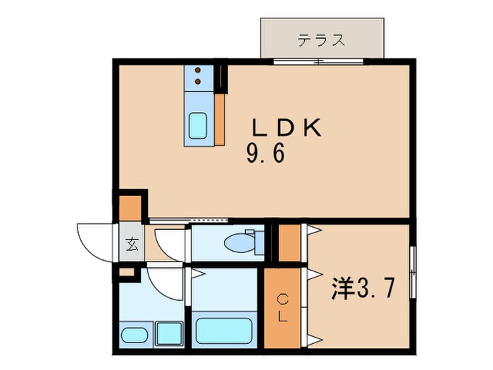 間取り図 門司コートヤード