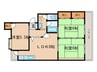 ハイランド本城千代ケ崎 3LDKの間取り
