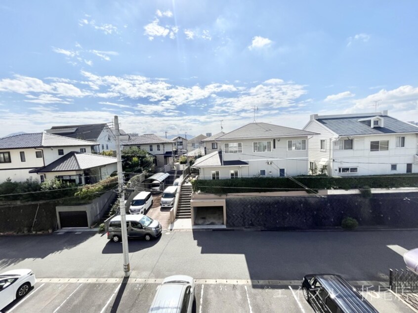 室内からの展望 ハイランド本城千代ケ崎