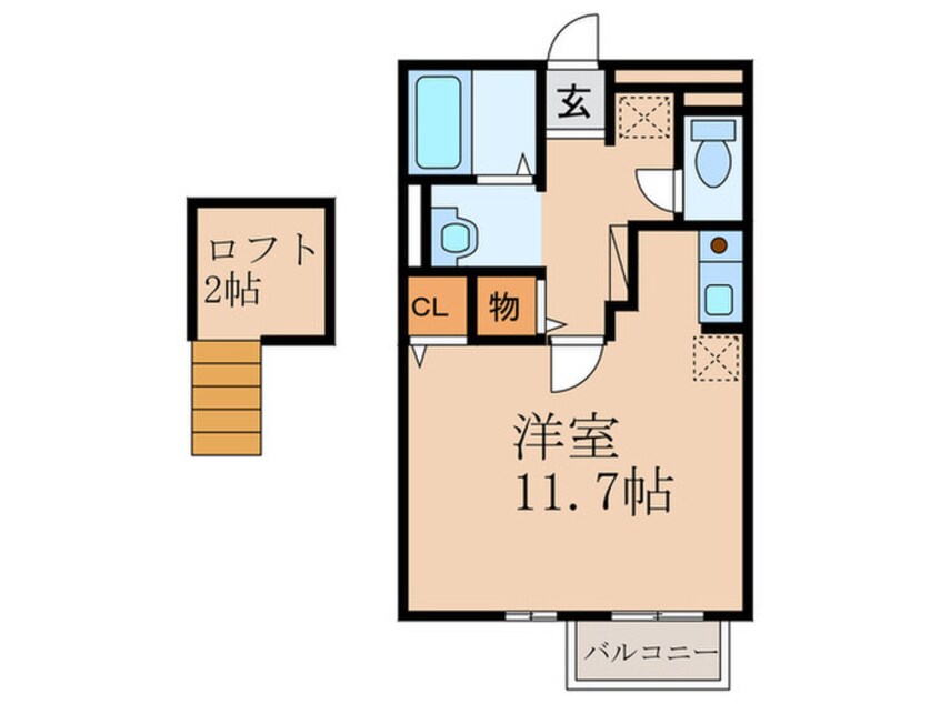 間取図 エクセル東合川