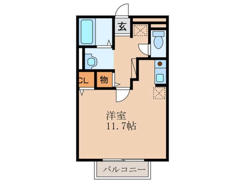 間取図 エクセル東合川