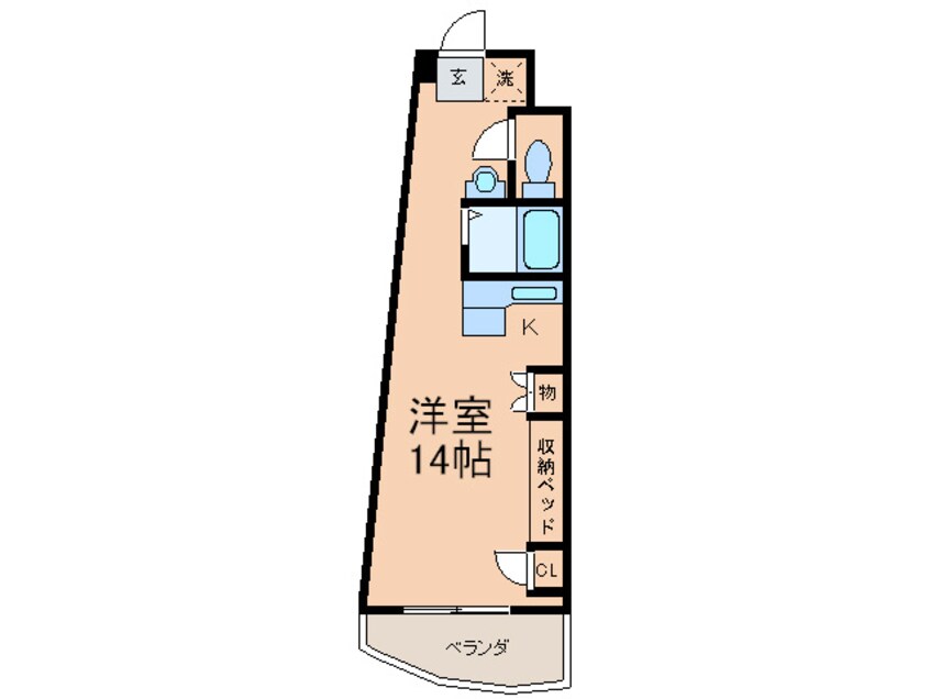 間取図 サンシティ日明