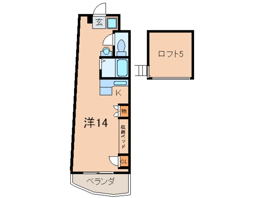 間取図 サンシティ日明