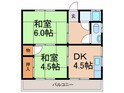 まつお荘の間取図