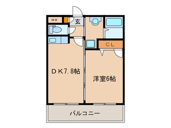 間取図 ベイシック大名