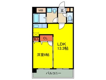 間取図 ベイシック大名