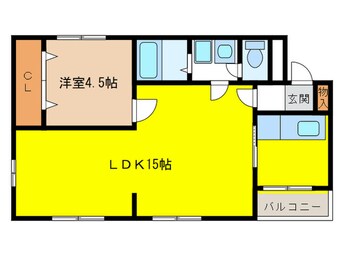 間取図 ヴァンレーブ藤崎