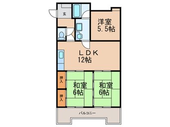 間取図 リバーコーポラスＯＮＤ