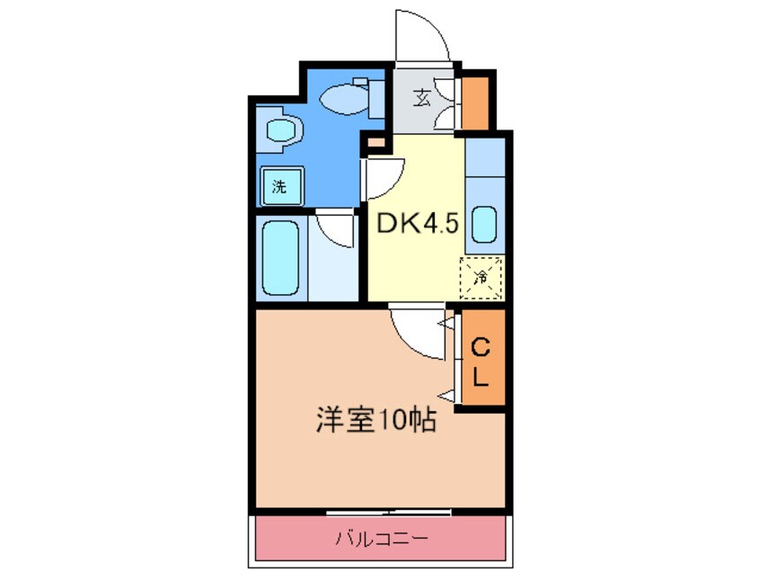 間取図 サニーコート