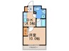 サニーコート 1DKの間取り