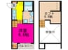 ｇｌｏｒｙ 1Rの間取り