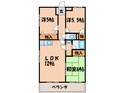 サンローゼ本城の間取図
