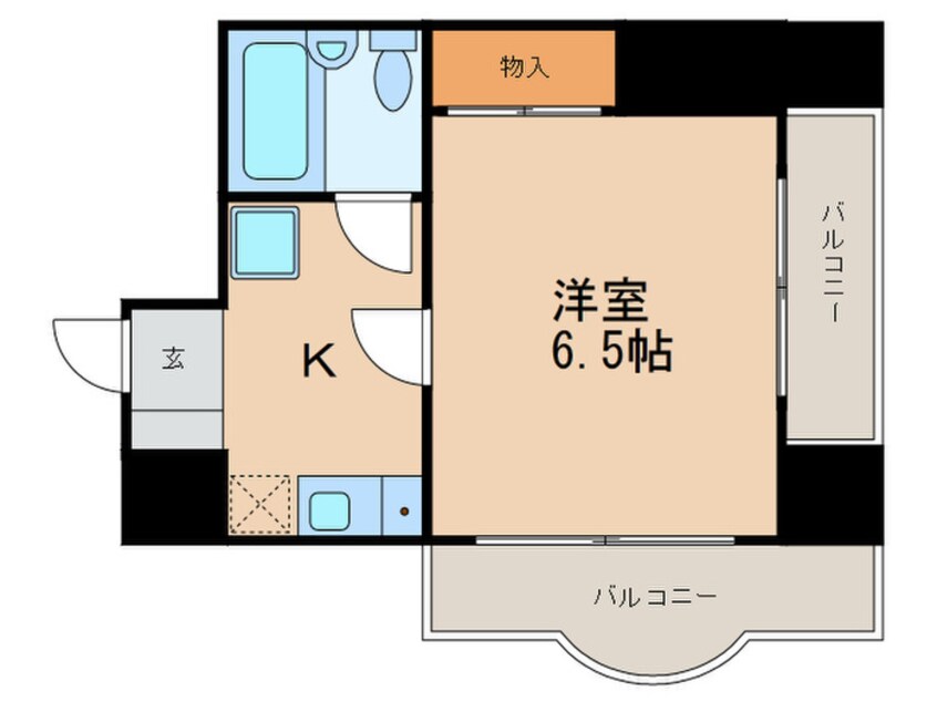 間取図 ダイアパレス博多駅南