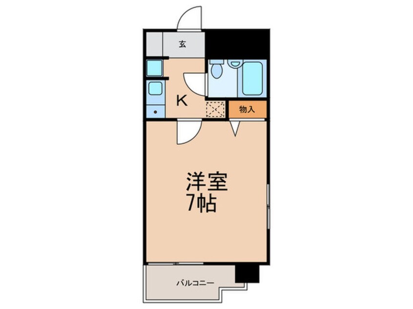 間取図 ダイアパレス博多駅南