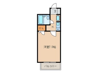 間取図 ダイアパレス博多駅南