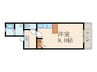 ＡＣ守恒 1Rの間取り