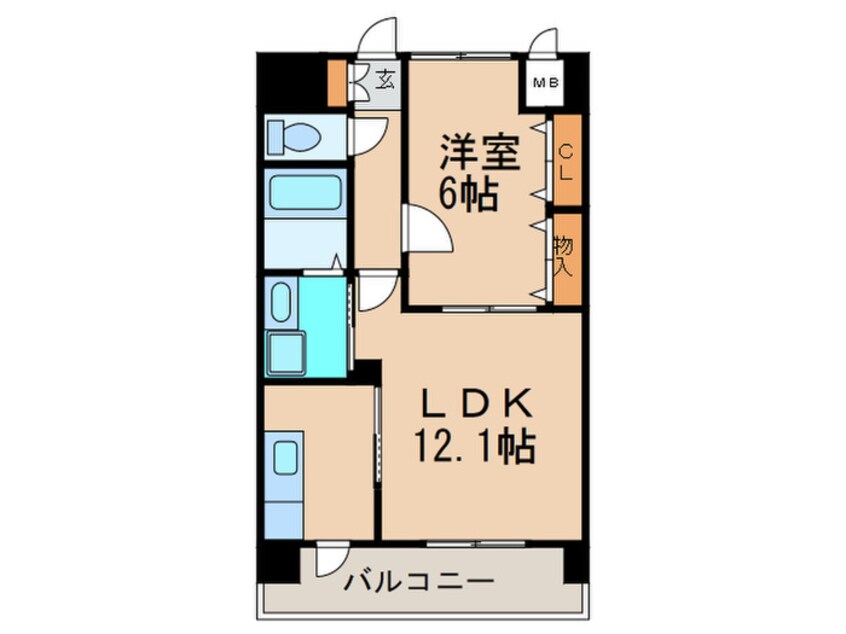 間取図 スカイシャトレ柚須