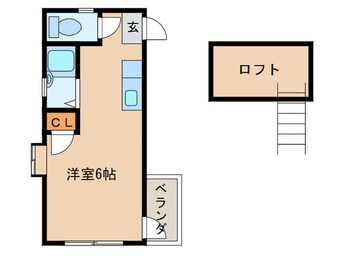 間取図 セーヌ千早Ⅱ