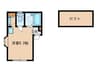 グレースももち 1Rの間取り