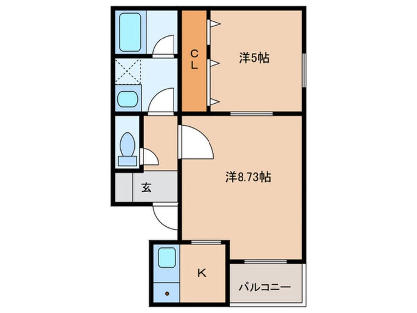 間取図 アプリーレ和白