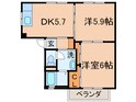 コムハウス壱番館の間取図