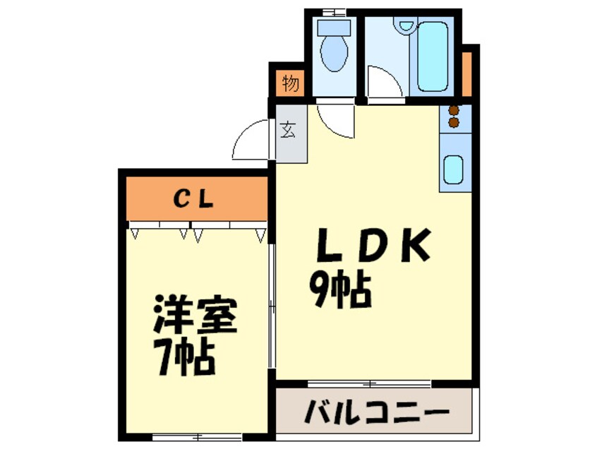 間取図 クオリティハウス高宮