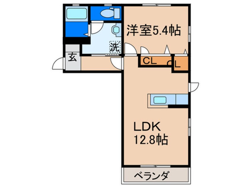 間取図 アルカンシェルＢ