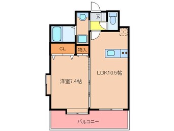 間取図 グランロ－ジュ