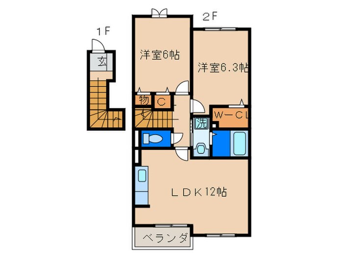 間取り図 クラリオンヒルズ