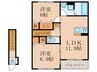 ニューシャカノオ　ツインⅠ 2LDKの間取り