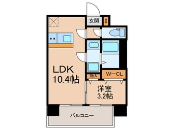 間取図 FERIO博多駅南