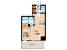 MODERN　PALAZZO大濠Porto 1DKの間取り