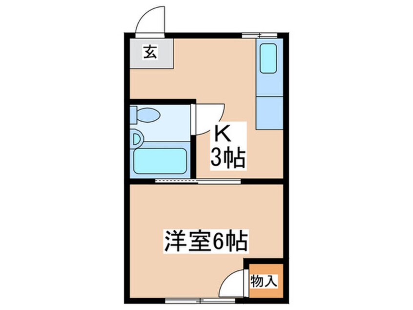 間取図 石坂コーポ