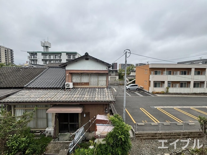 室内からの展望 森ハイツ