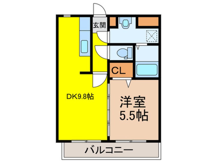 間取図 アークプラザしおばる