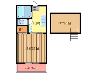 間取図 フ－ガ・アネックス２号館