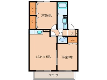 間取図 ロイヤルパ－ク弐番館