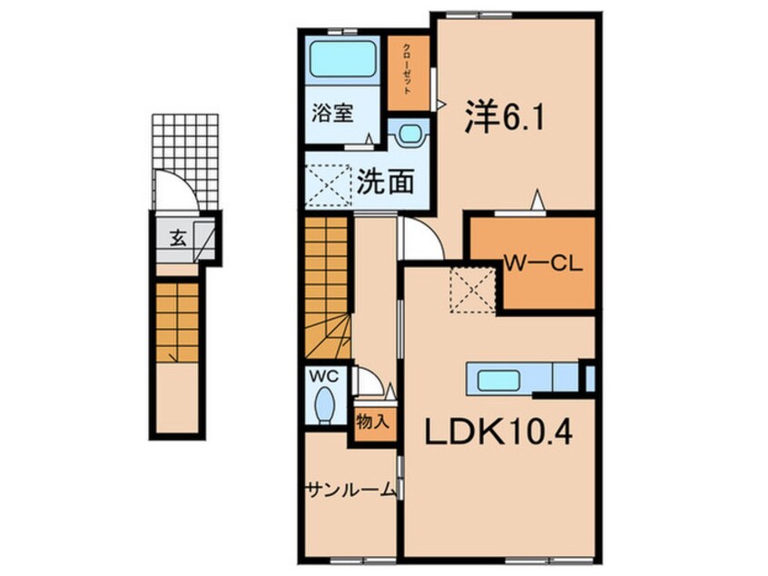 間取図 モント　キアラⅠ