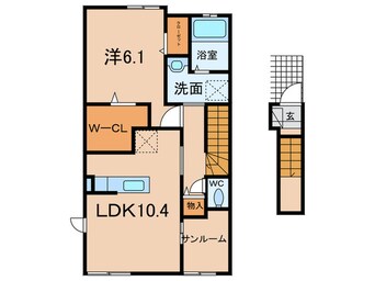 間取図 モント　キアラⅠ