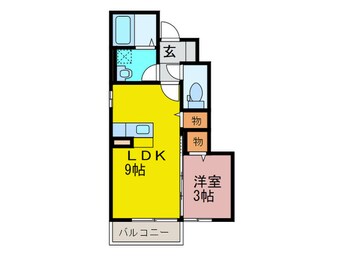 間取図 セジュールゆいＢ棟